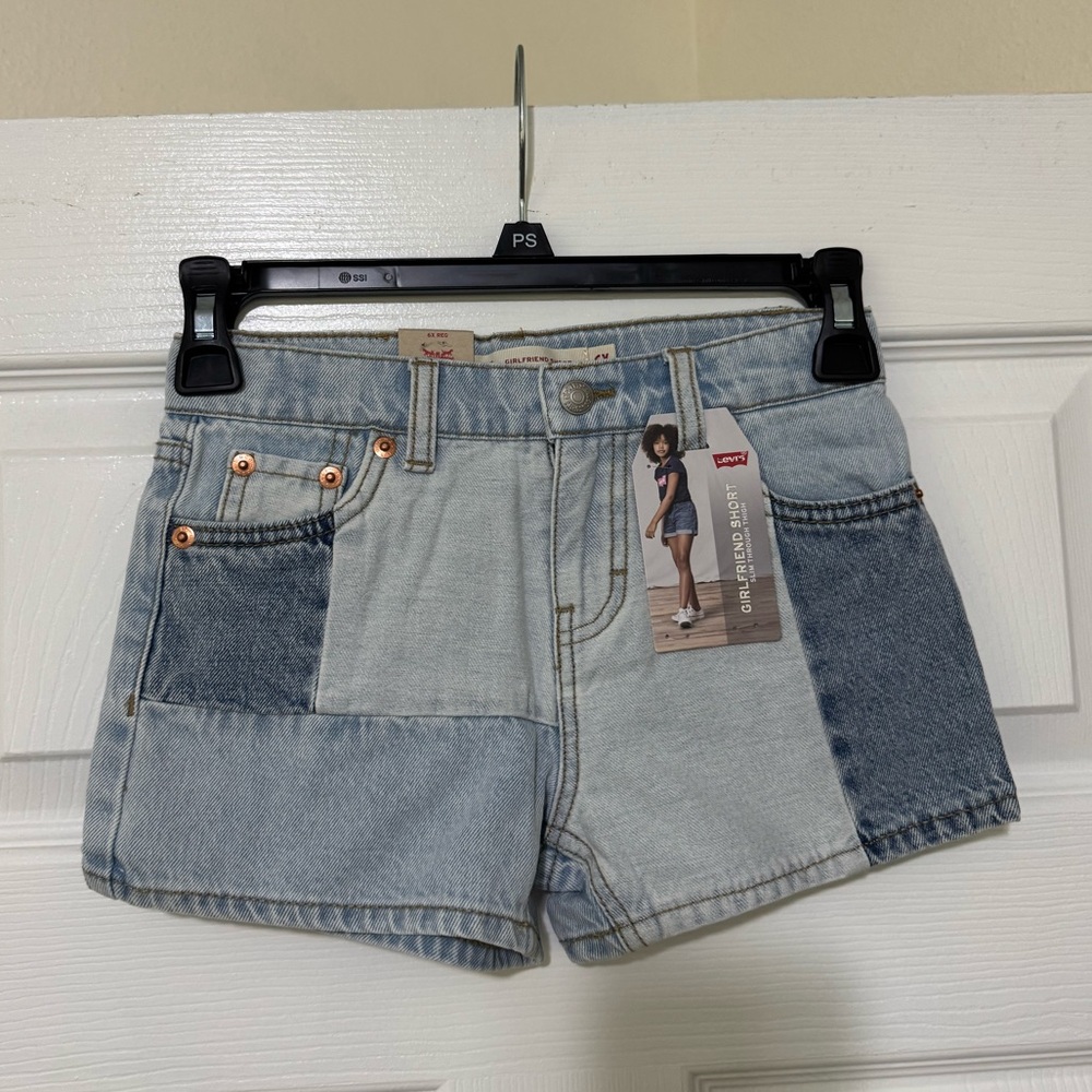 NWT Levi’s Girl’s Denim Shorts Size 6X